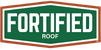 Fortified roofing logo